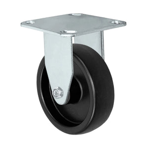 3" x 1-1/4" Polyolefin Rigid Caster – 350 lb
