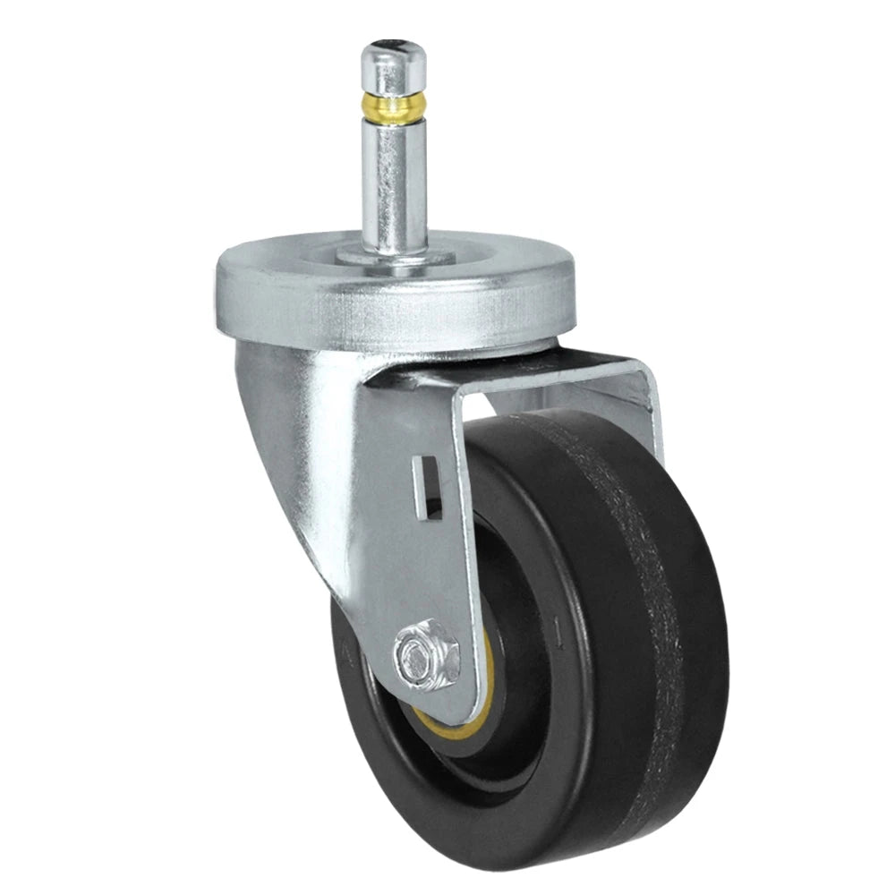 3" X 1-1/4" Phenolic Wheel - Swivel Caster - 7/16" x 1-3/8"  Grip Ring Stem Caster -  350 LBS Load Capacity CasterHQ