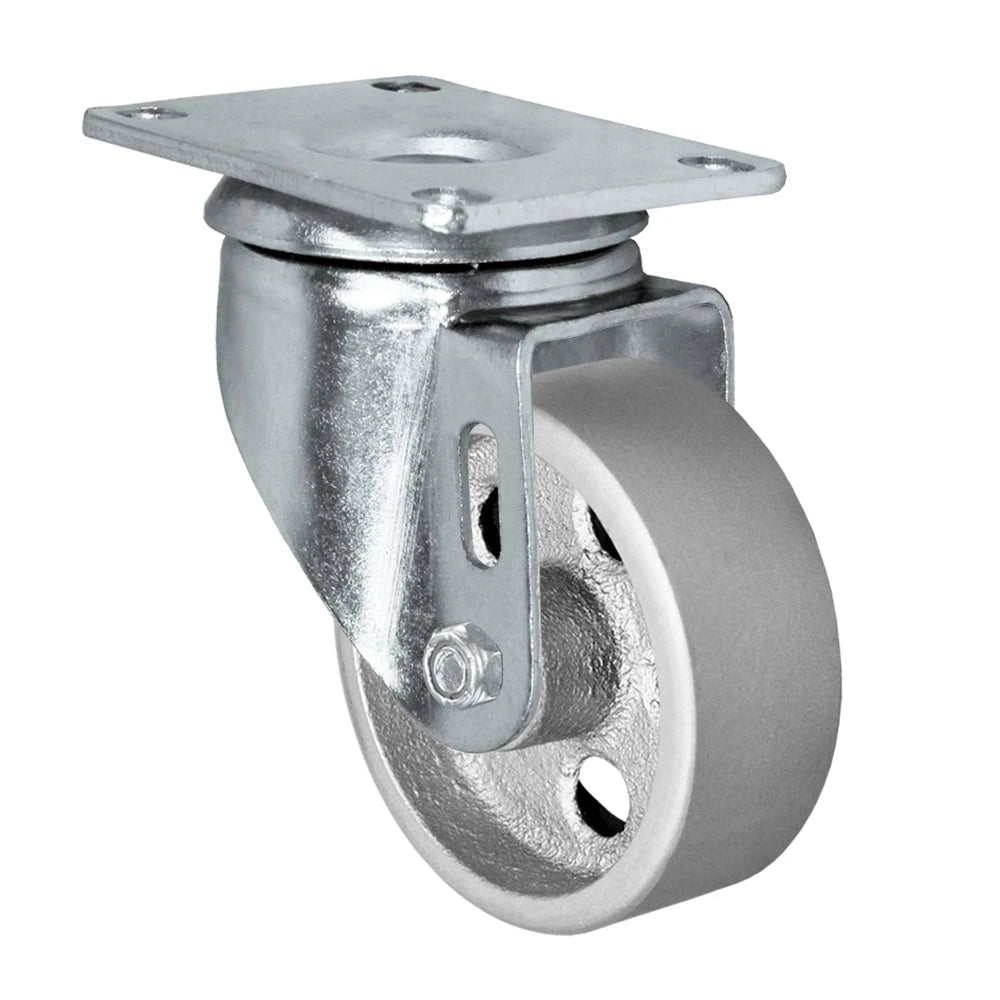 5" X 1.25" Light Duty Semi-Steel Wheel - Swivel Caster - 300 lb capacity per caster CasterHQ