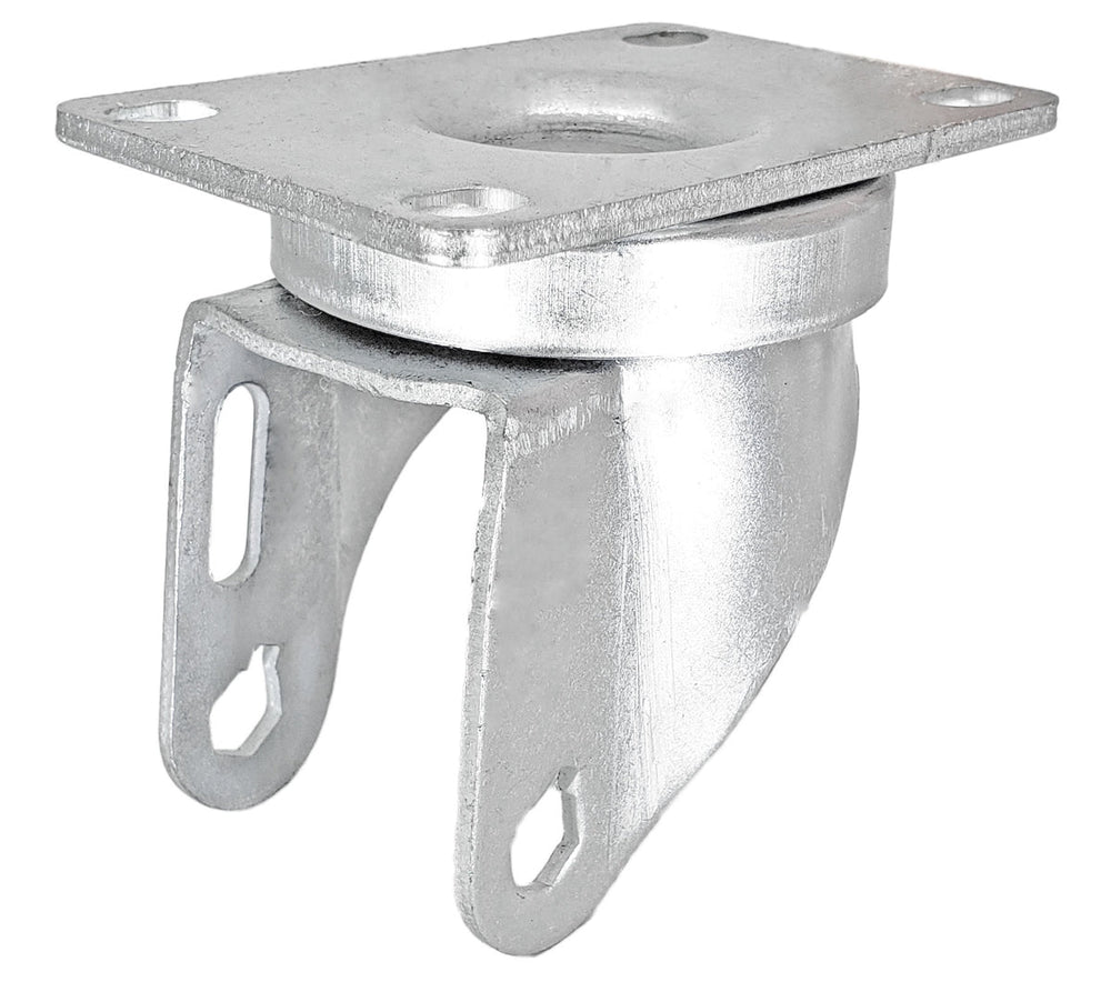 3" x 1-1/4" Swivel Caster Frame - 2-3/8" x 3-5/8" Mounting Plate - 350 lbs Capacity CasterHQ