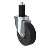 4" X 1-1/4" Swivel Caster | Phenolic Wheel | 1-3/8" Expanding Stem | 300 Lbs Capacity CasterHQ
