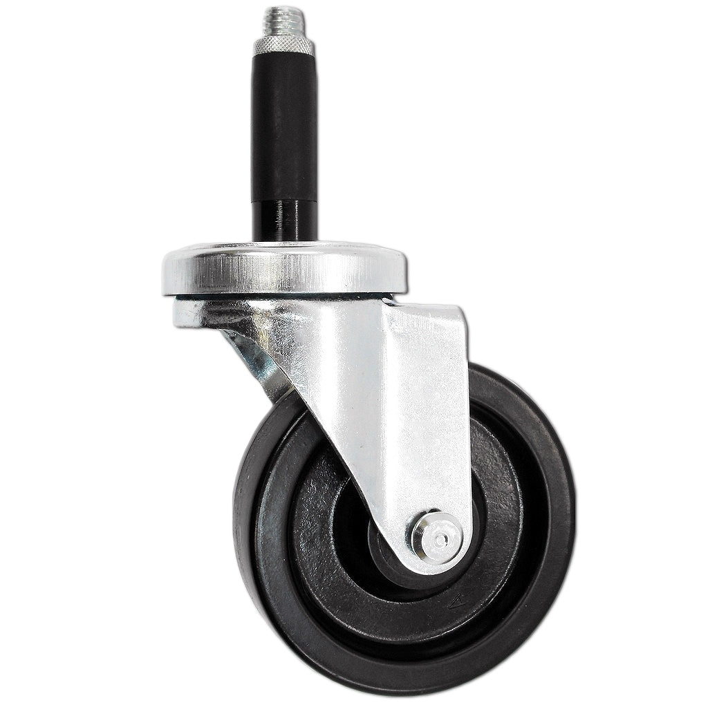 3" X 1-1/4" Swivel Caster | Phenolic Wheel | 7/8" Expanding Stem | 300 Lbs Capacity CasterHQ