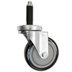 3" x 1-1/4" Polyurethane Swivel Caster – 300 lb | 7/8" Expanding Stem | CasterHQ