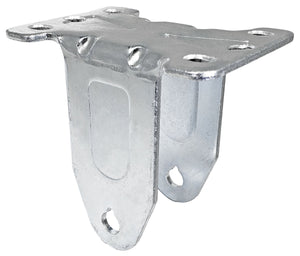 4" x 1-1/4" Rigid Caster Frame 2-3/8" x 3-5/8" Top Plate