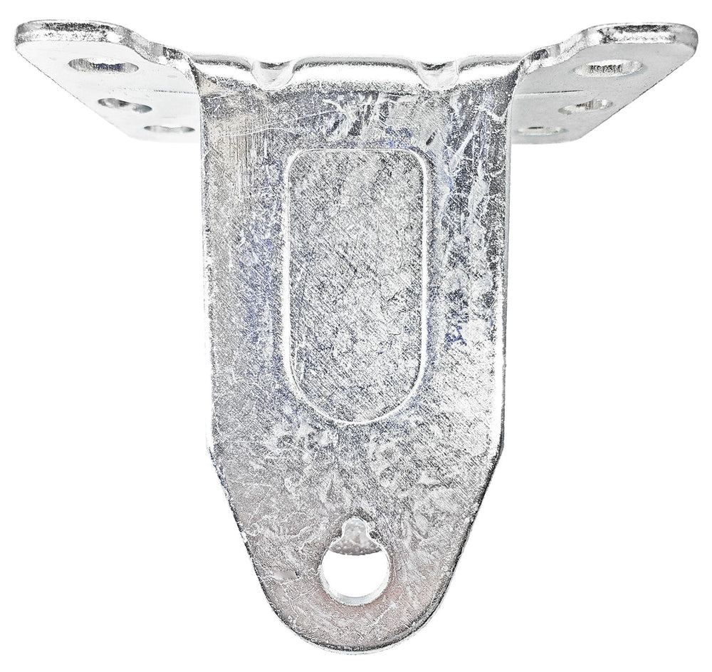 4" x 1-1/4" Rigid Caster Frame - 2-3/8" x 3-5/8" Mounting Plate - 350 lbs Capacity CasterHQ
