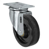 4 Inch x 1.25 Inch Light Duty Phenolic Swivel Caster - 350 lbs Capacity | Plate Mount