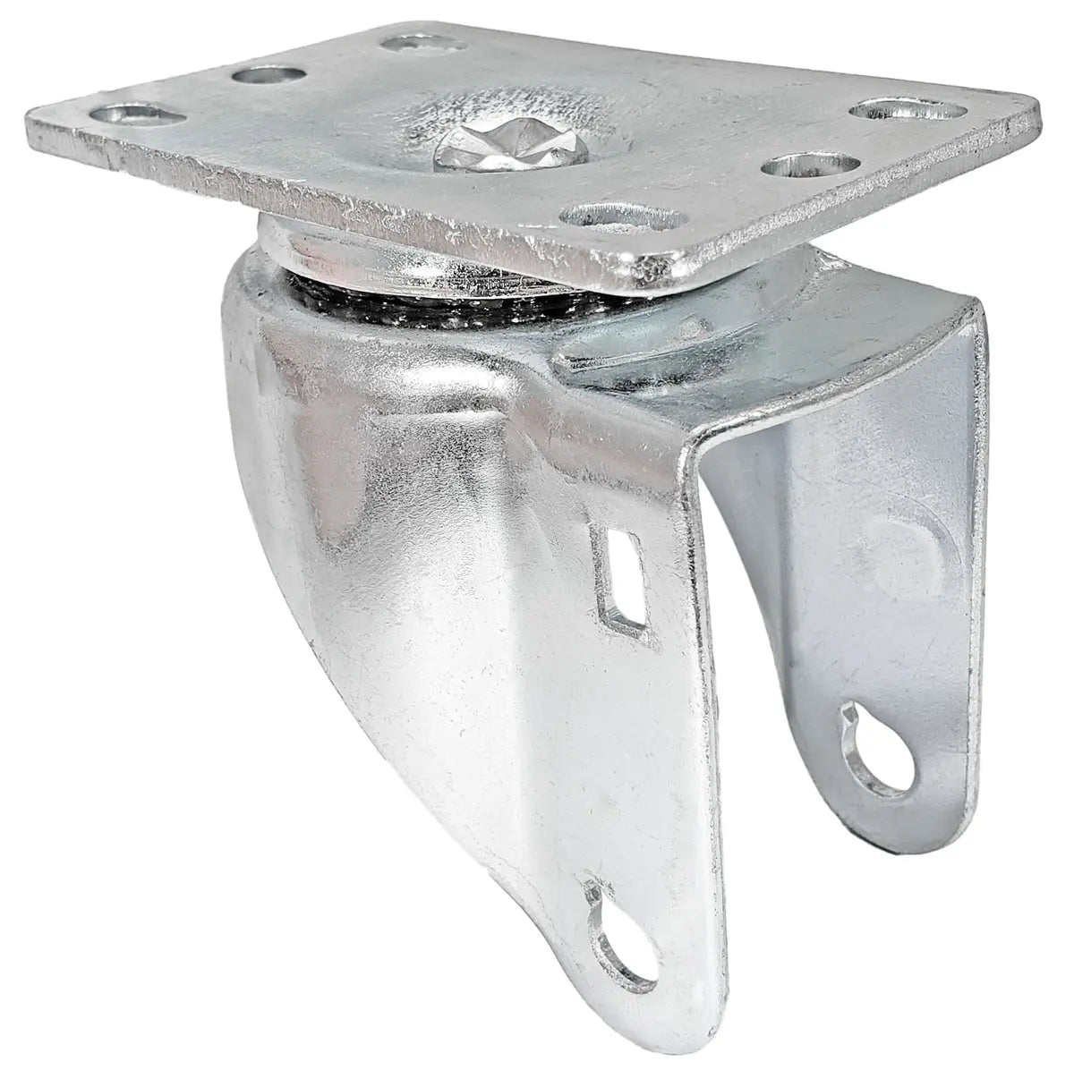 4" x 1-1/4" Swivel Caster Frame - 2-3/8" x 3-5/8" Mounting Plate - 350 lbs Capacity -  | CasterHQ