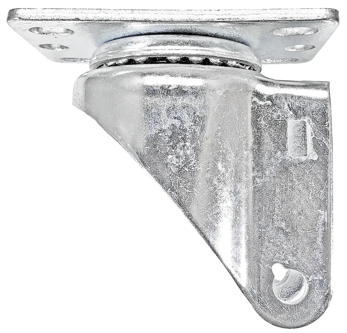 4" x 1-1/4" Swivel Caster Frame - 2-3/8" x 3-5/8" Mounting Plate - 350 lbs Capacity -  | CasterHQ