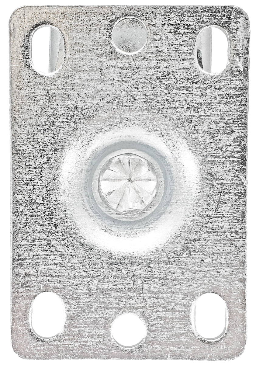 4" x 1-1/4" Swivel Caster Frame - 2-3/8" x 3-5/8" Mounting Plate - 350 lbs Capacity CasterHQ