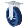 5" Solid Polyurethane Wheel | Rigid Caster | Plate Size: 2-3/8" x 3-5/8" | 350 lbs Capacity CasterHQ