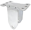 5" x 1-1/4" Rigid Caster Frame - 2-3/8" x 3-5/8" Mounting Plate - 350 lbs Capacity CasterHQ