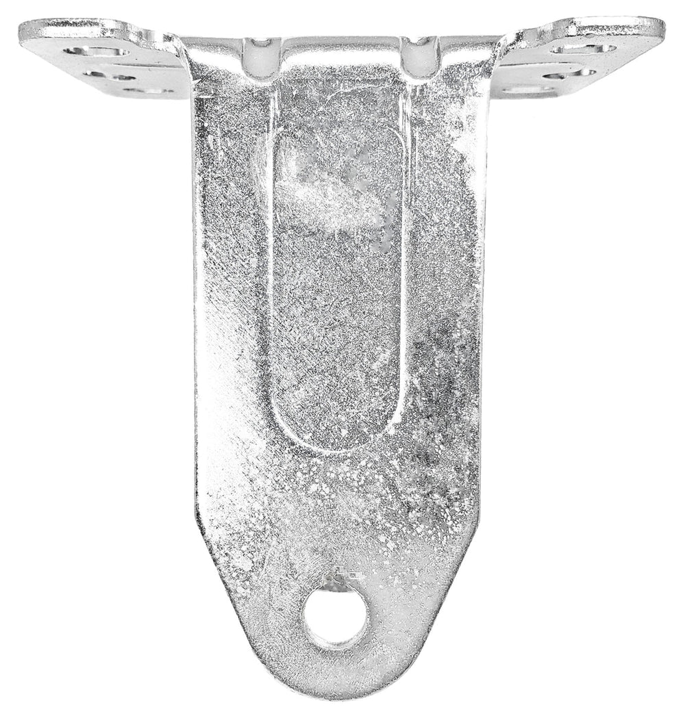 5" x 1-1/4" Rigid Caster Frame - 2-3/8" x 3-5/8" Mounting Plate - 350 lbs Capacity CasterHQ