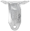5" x 1-1/4" Rigid Caster Frame - 2-3/8" x 3-5/8" Mounting Plate - 350 lbs Capacity CasterHQ