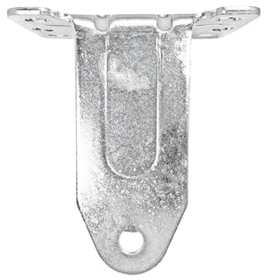 5" x 1-1/4" Rigid Caster Frame - 2-3/8" x 3-5/8" Mounting Plate - 350 lbs Capacity CasterHQ
