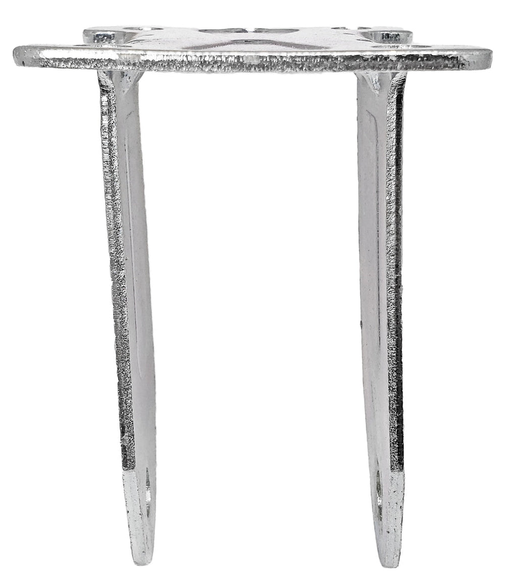 5" x 1-1/4" Rigid Caster Frame - 2-3/8" x 3-5/8" Mounting Plate - 350 lbs Capacity CasterHQ
