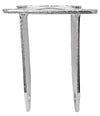 5" x 1-1/4" Rigid Caster Frame - 2-3/8" x 3-5/8" Mounting Plate - 350 lbs Capacity CasterHQ