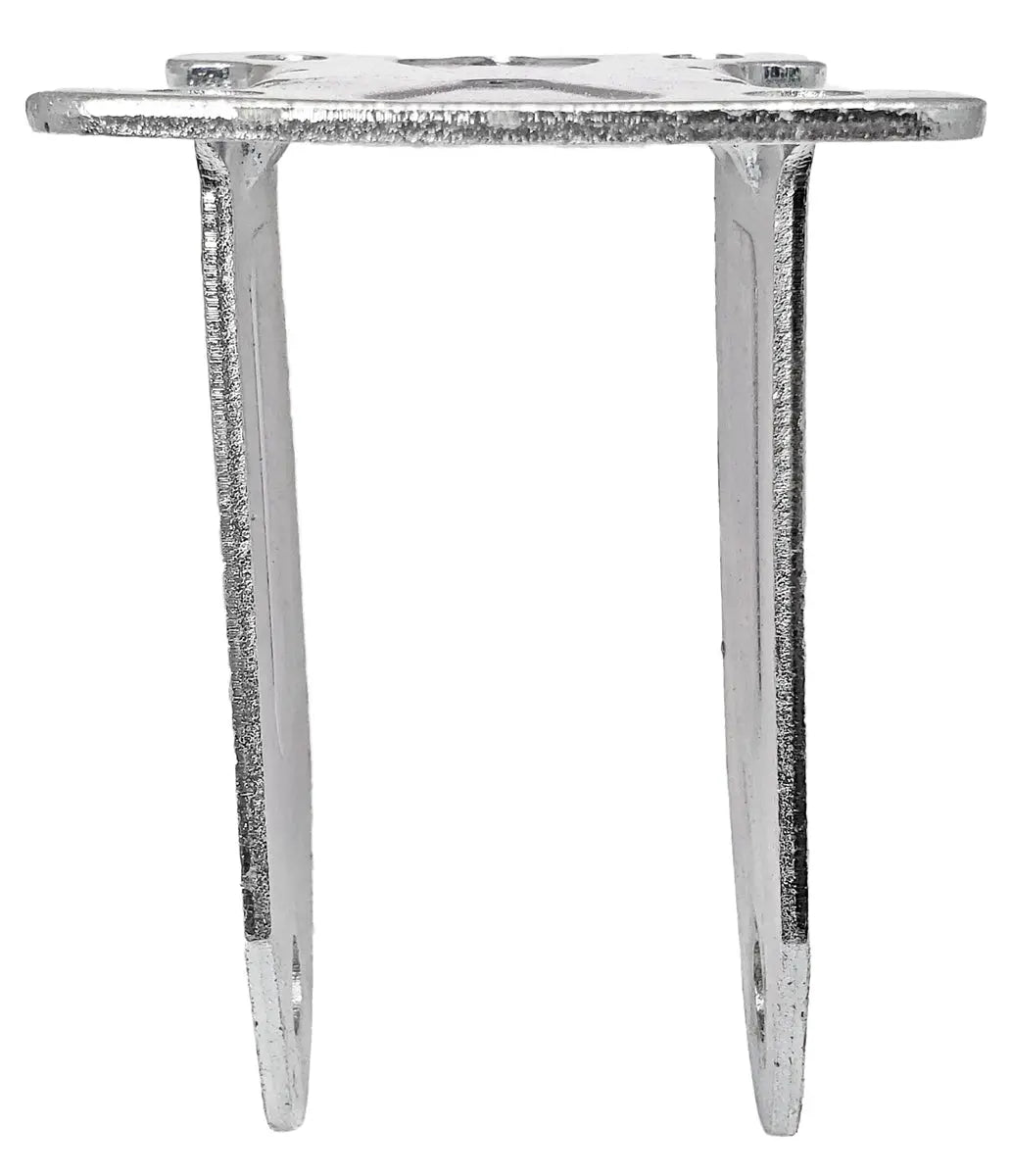 5" x 1-1/4" Rigid Caster Frame - 2-3/8" x 3-5/8" Mounting Plate - 350 lbs Capacity -  | CasterHQ