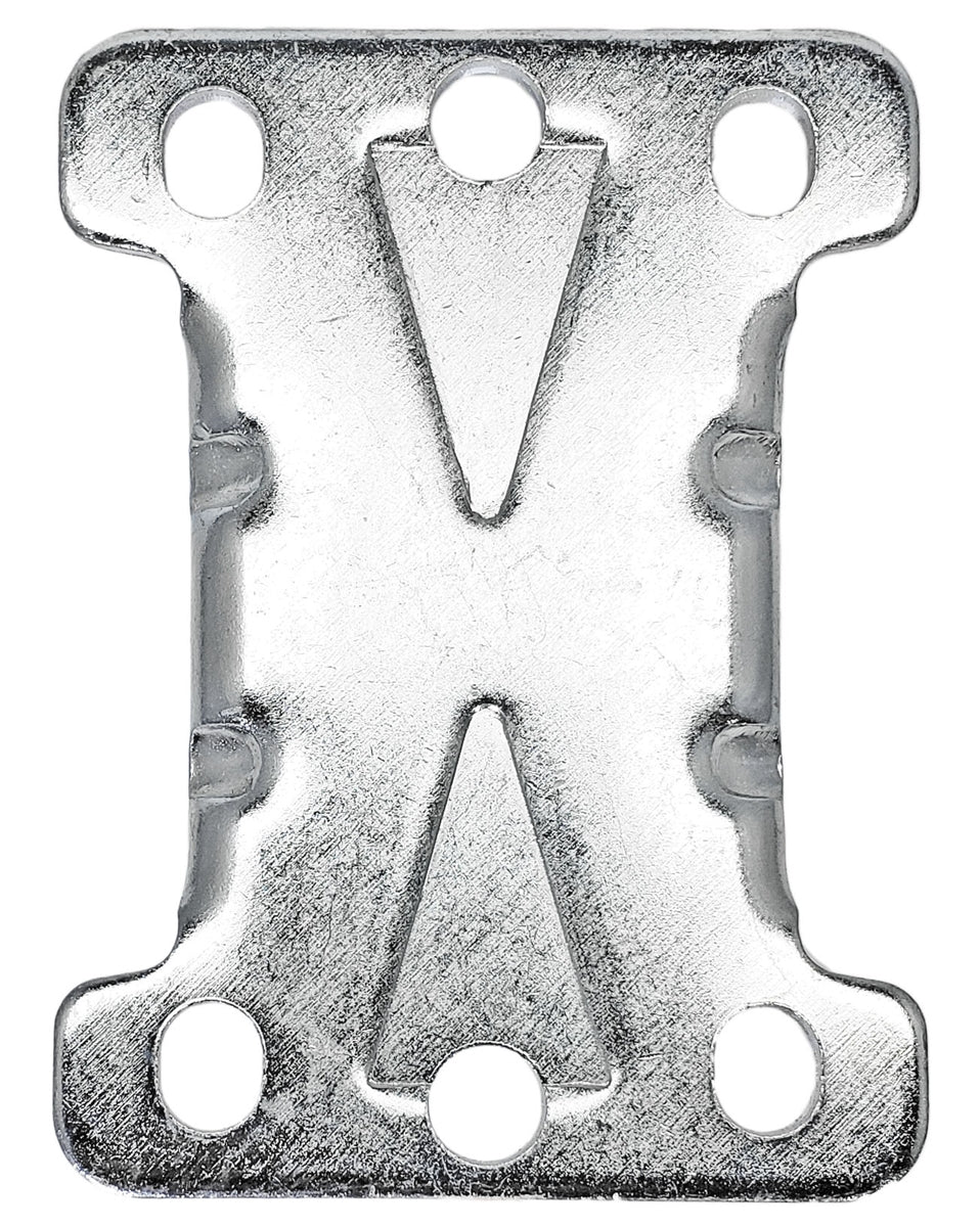 5" x 1-1/4" Rigid Caster Frame - 2-3/8" x 3-5/8" Mounting Plate - 350 lbs Capacity CasterHQ