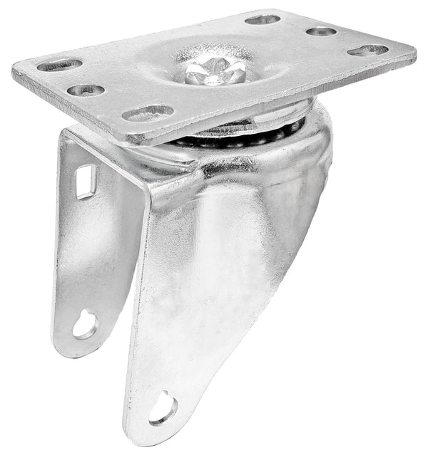 5" x 1-1/4" Swivel Caster Frame - 2-3/8" x 3-5/8" Mounting Plate - 350 lbs Capacity CasterHQ