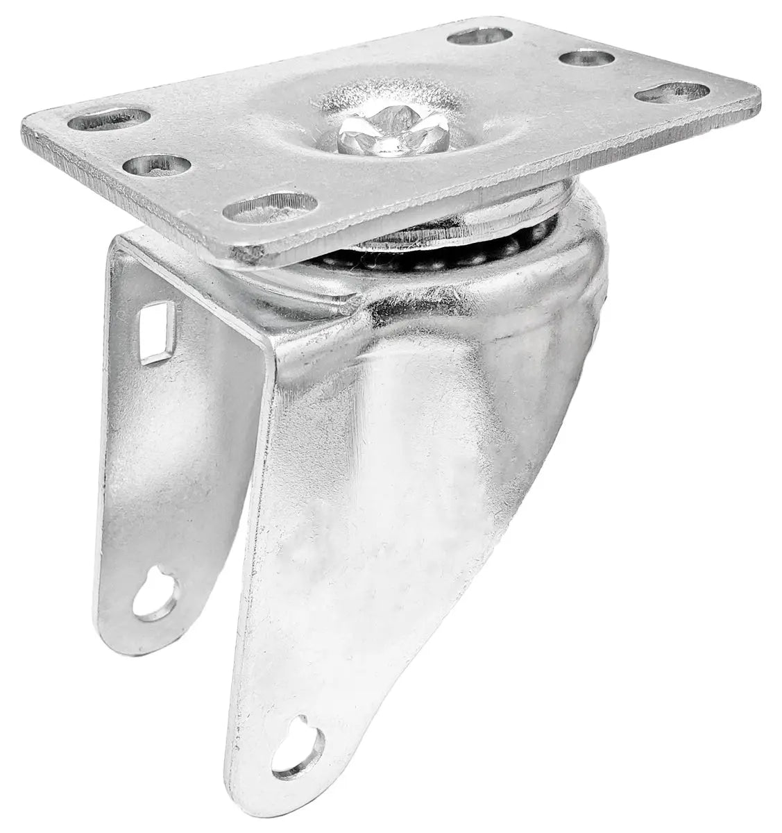 5" x 1-1/4" Swivel Caster Frame - 2-3/8" x 3-5/8" Mounting Plate - 350 lbs Capacity -  | CasterHQ