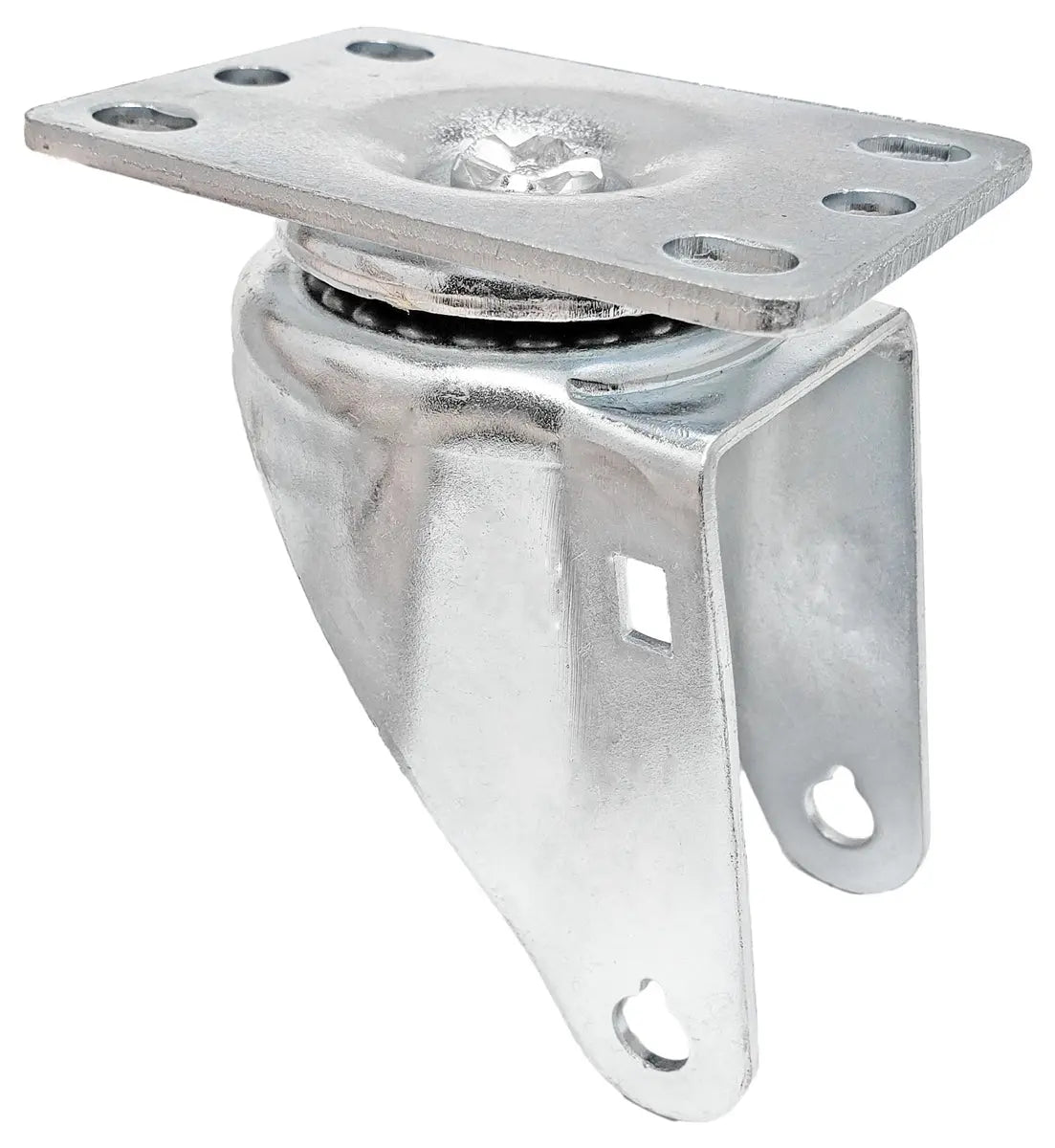 5" x 1-1/4" Swivel Caster Frame - 2-3/8" x 3-5/8" Mounting Plate - 350 lbs Capacity -  | CasterHQ