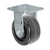 4 Inch x 2 Inch Rigid Caster - 800 lbs Capacity | Phenolic Wheel Heavy Duty Plate Mount CasterHQ