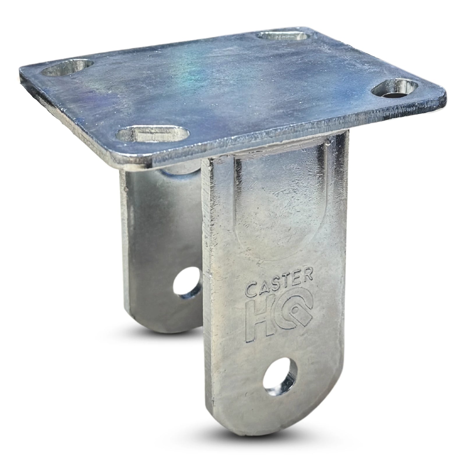 4" x 2" Rigid Caster Yoke / Rig/ Fork / Frame /  - Capacity up to 1,000 lbs CasterHQ