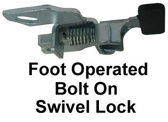 MEDIUM DUTY 4"X 2" GREEN POLYURETHANE ON IRON WHEEL - SWIVEL CASTER 800 lbs Capacity CasterHQ