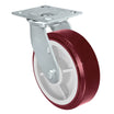 4" x 2" Polyurethane Swivel Caster – 700 lb | 4" x 4-1/2" Plate | CasterHQ