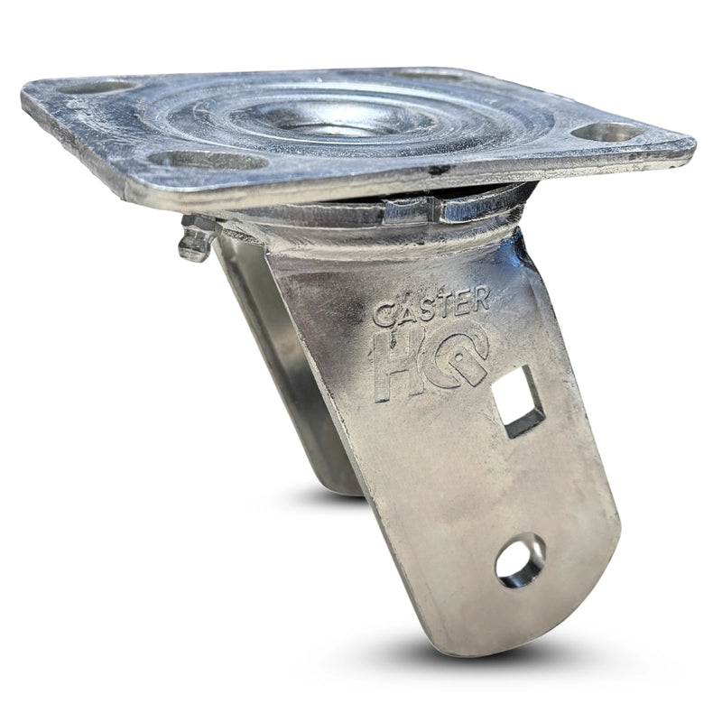 4" x 2" Swivel Caster Yoke / Rig/ Fork / Frame /  - Capacity up to 1,000 lbs CasterHQ