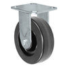 6 Inch x 2 Inch Rigid Caster - 1250 lbs Capacity | Phenolic Wheel Heavy Duty Plate Mount CasterHQ