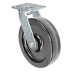 8" x 2" Inch Swivel Caster - Phenolic Wheel - 1,250 Lbs Capacity CasterHQ
