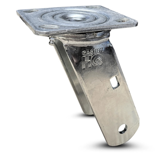 8" x 2" Swivel Caster Yoke / Rig/ Fork / Frame /  - Capacity up to 1,250 lbs CasterHQ