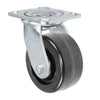 4 Inch x 2 Inch Total Lock Caster Set - 4 Pack | 3200 lbs Capacity | 2 Locking 2 Swivel Phenolic CasterHQ