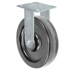 8" x 2" Kingpinless Rigid Plate Caster - Phenolic Wheel - 1,400 lbs Capacity Per Caster - 4" x 4-1/2" Top Plate CasterHQ