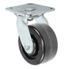 5" x 2" Stainless Steel Caster with Phenolic Wheel | 1,000 lbs Capacity | 4" x 4-1/2" Plate Size CasterHQ