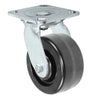 5" x 2" Stainless Steel Caster with Phenolic Wheel | 1,000 lbs Capacity | 4" x 4-1/2" Plate Size CasterHQ