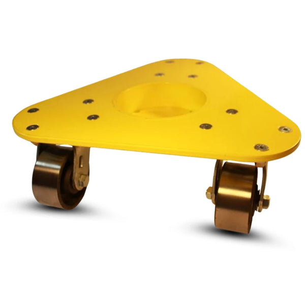 Model 4200 Steel Tripod Dolly | 1500-lb Capacity with Cast Iron Wheels CasterHQ