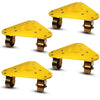 Model 4200 Steel Set of 4 Three Wheel Dolly 4