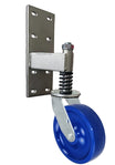 Spring Loaded Gate Wheel Heavy Duty – 8" Polyurethane, 1,000 lb | CasterHQ