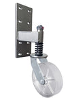 Heavy Duty Spring Loaded Gate Caster | 700 lbs Capacity | 6" Gray Iron Semi-Steel Wheel CasterHQ