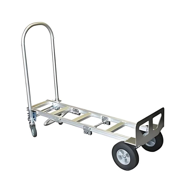 Greyhound Aluminum Convertible Hand Truck – Heavy-Duty, Lightweight, Up to 550 lbs as Hand Truck, 750 lbs as Cart - HT6048 American-Moving-Supplies