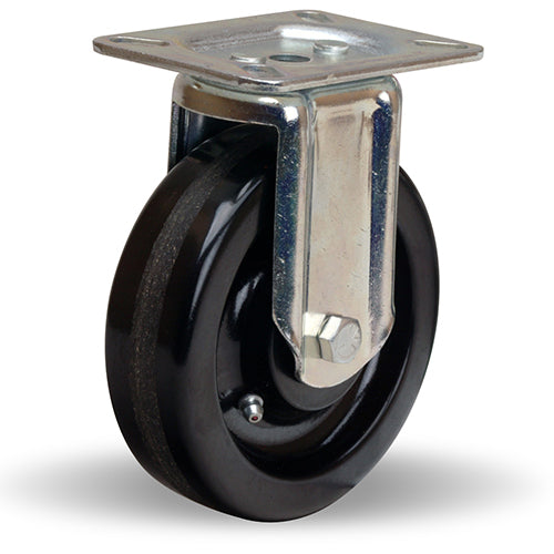 Hamilton R-HL-5P 5" x 1 1/2" Plastex Phenolic Rigid Caster – 450 lb | CasterHQ