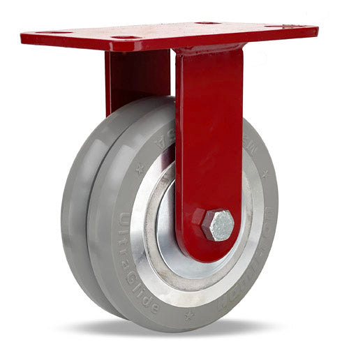 Hamilton R-HS-6SWC95 6" x 2" UltraGlide Rigid Caster – 1500 lb | CasterHQ