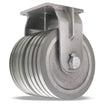 Hamilton 12" x 4" UltraGlide Rigid Dual Wheel Caster – 16000 lb | CasterHQ