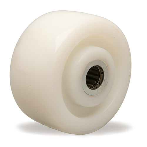 Hamilton 4" x 2" White Nylon Industrial Replacement Wheel – 800 lb | CasterHQ