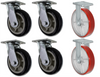 Replacement Casters & Wheels for Home Depot Lumber Carts | Set of 6 CasterHQ