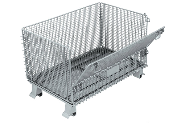 Durastar COLLAPSIBLE Wire 20 x 32 x 21-1/2 inch Closed Foot Container Durastar