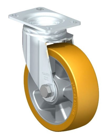 L-ALTH 125K-12 5" Swivel Caster with Ball Bearings - 400 lbs Load Capacity, Durable & Smooth Mobility Solution for Industrial & Commercial Use Blickle