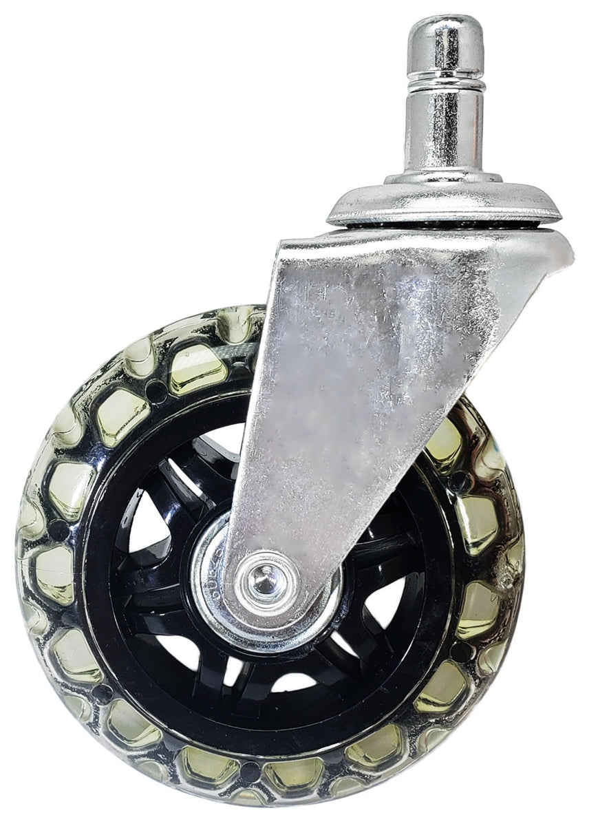 3" Rollerblade Wheel Chair Caster - 150 lbs Per Caster CasterHQ